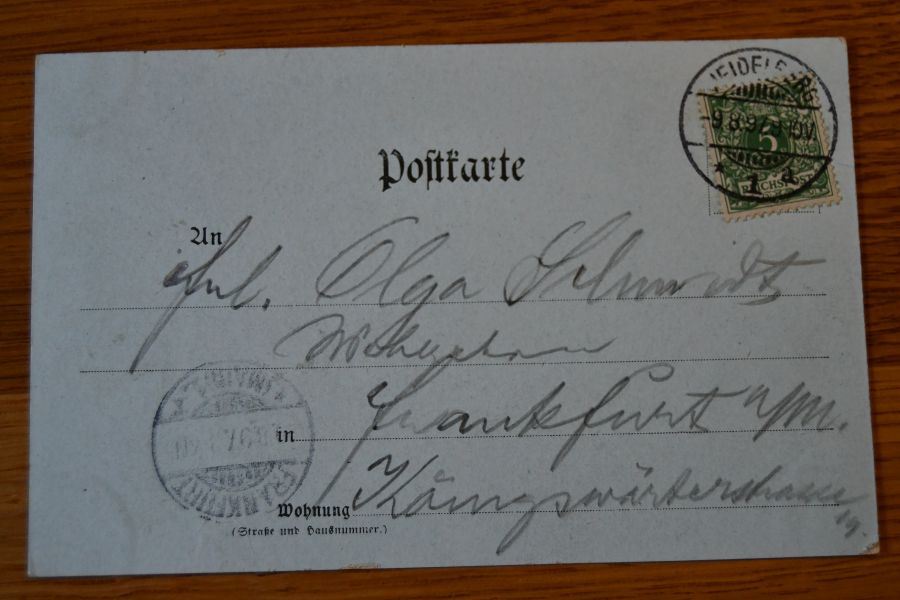 Litho. Gruss aus Heidelberg.