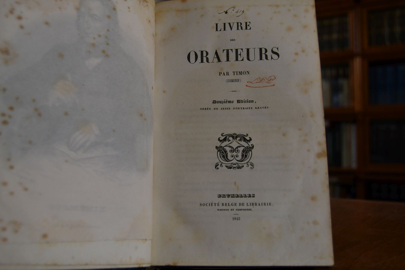 Livre des Orateurs.