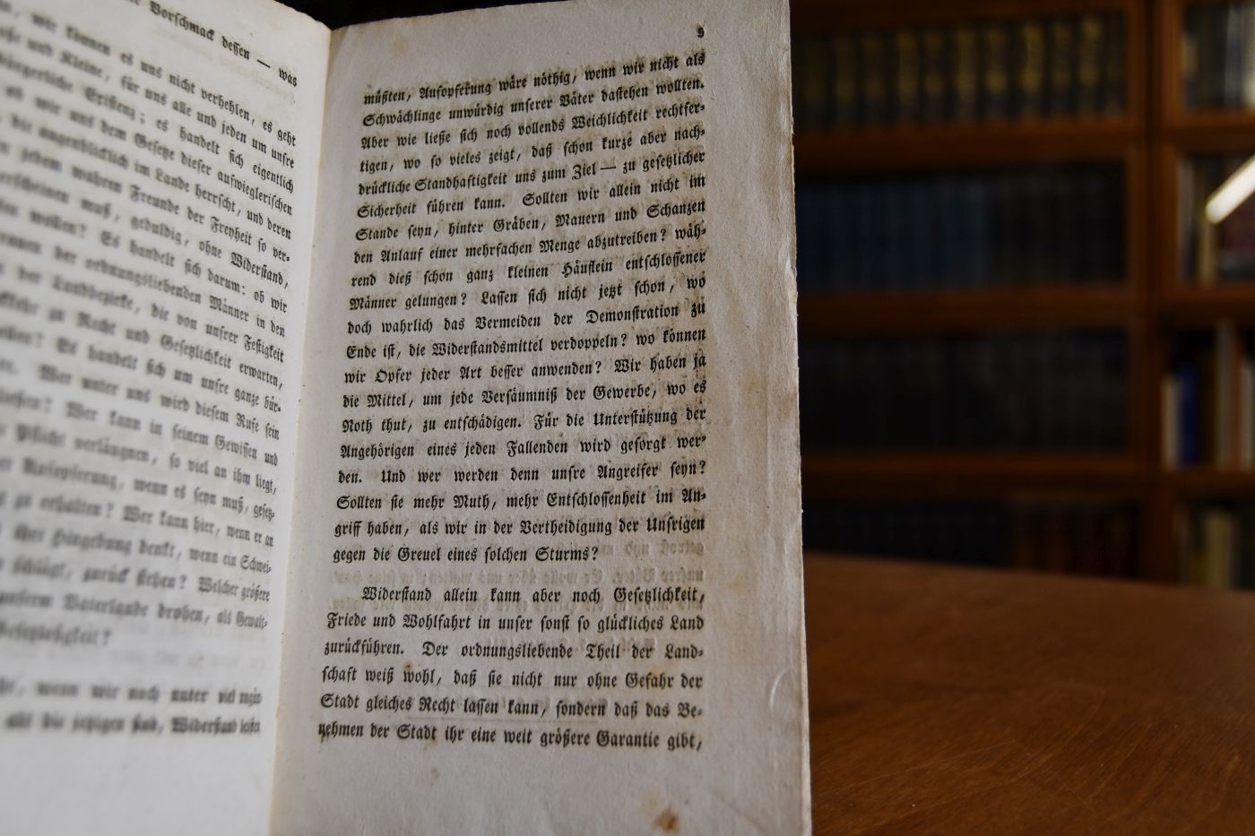 Warum sollten wir uns vertheidigen?!