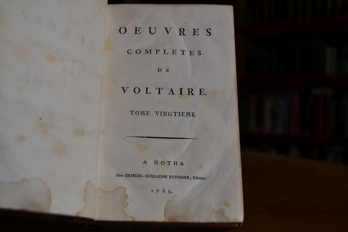 Oeuvres completes de Voltaire, Tome vingtieme (Bd. 15, apart). Siecle de Louis XIV., Tome premier.