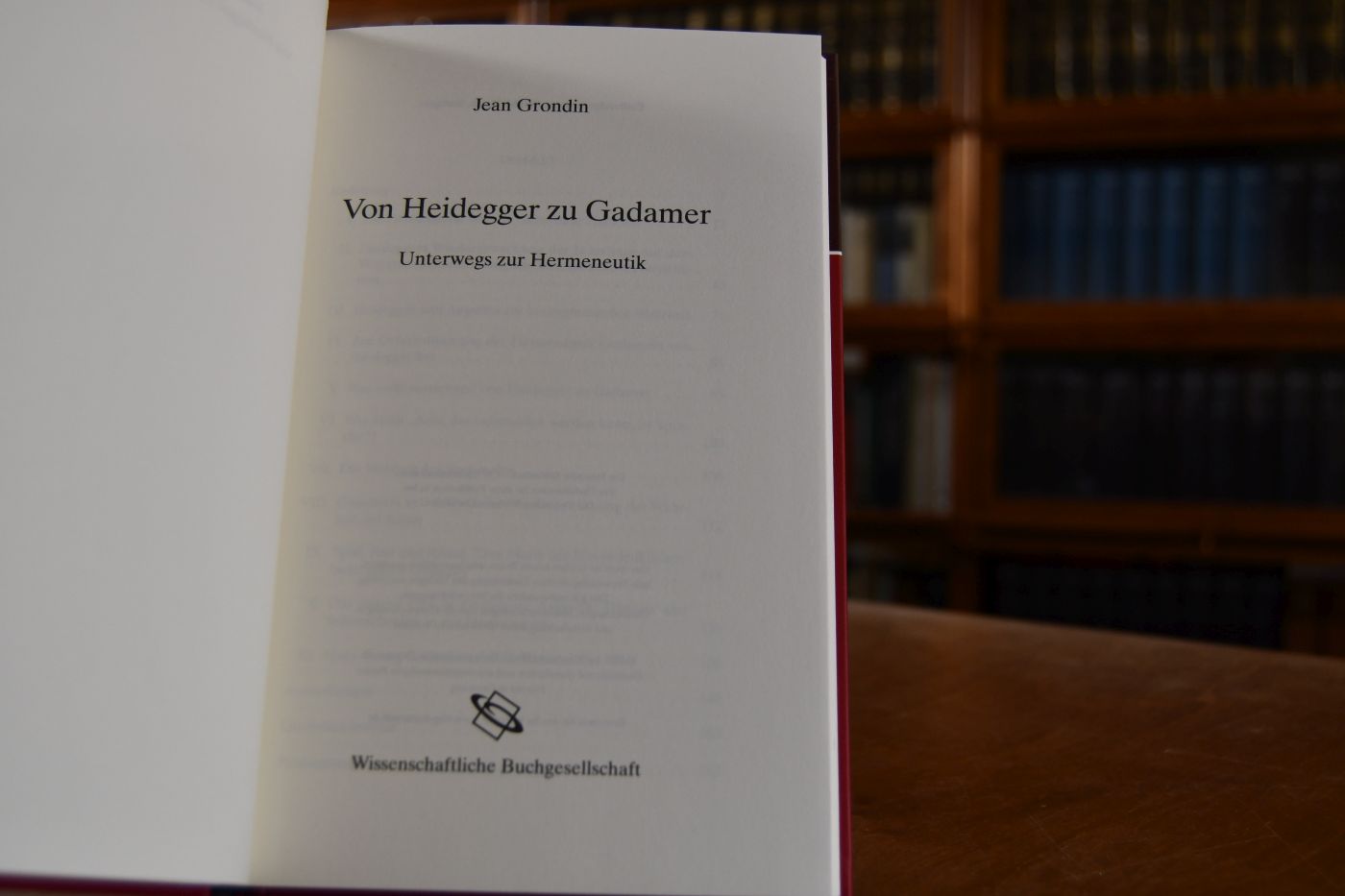 Von Heidegger zu Gadamer. Unterwegs zur Hermeneutik.