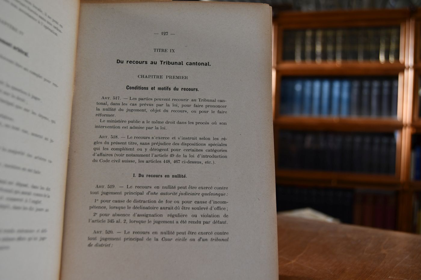 Code de Procedure Civile.