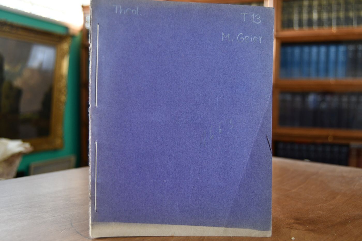 Invitatio Ad actum Licentiaturae Theologicae / Quae in Academia Lipsiensi Quinque Candidatis Viris Reverenda Dignitate, Pietate & Eruditione Praecellentibus Solenniter conferetur ad diem X. Septemb. publice instituta ab eiusdem Theologicae Facultatis Decano & p. t. Procancellario Martino Geiero, D. Prof. Superint. &c.