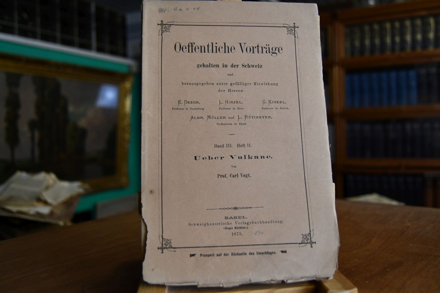 Ueber Vulkane.