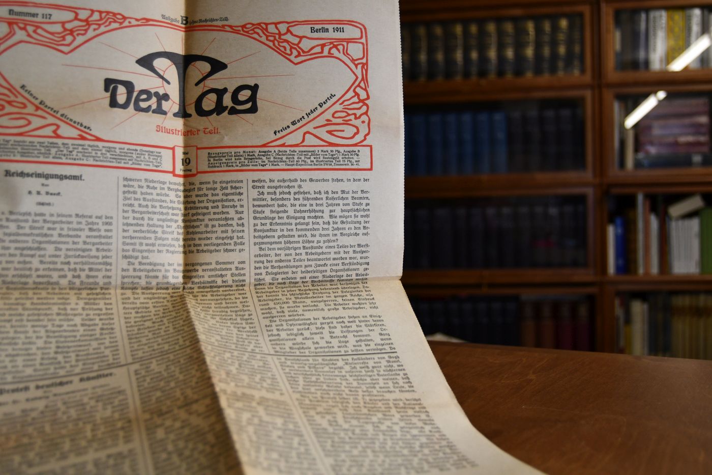 Ordentliche Professuren für Kolonialwissenschaft. Der Tag, Illustrierter Teil, Nummer 117, 1911.