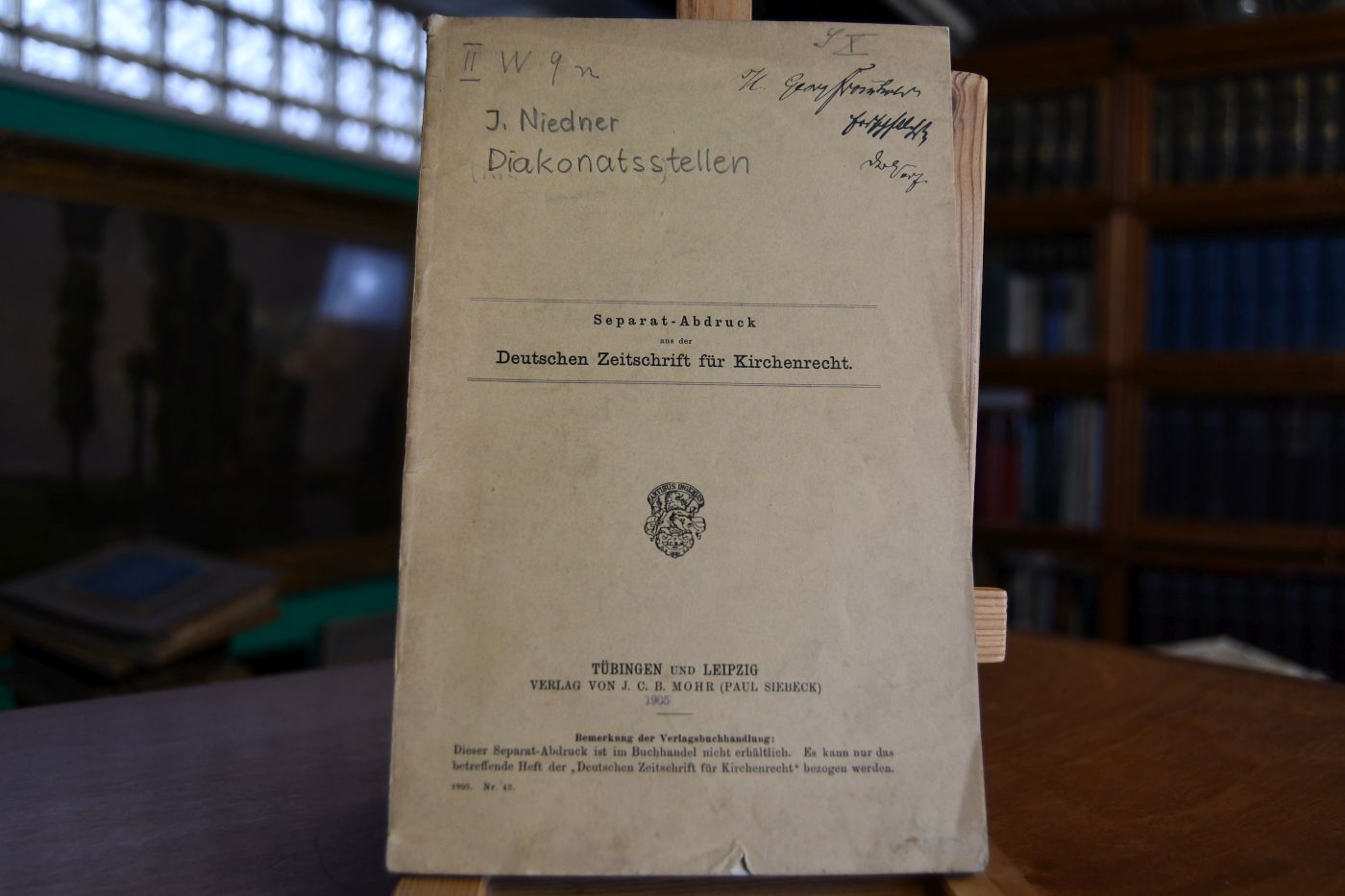 Die Mitwirkung der ersten Geistlichen bei der Besetzung der Diakonatsstellen in den Städten der Provinz Brandenburg.