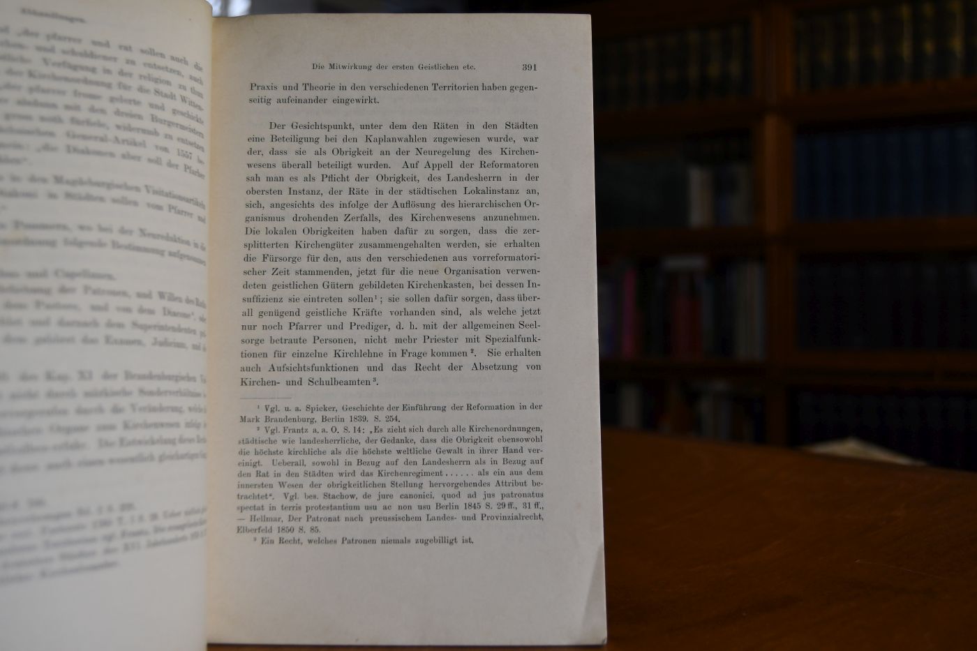 Die Mitwirkung der ersten Geistlichen bei der Besetzung der Diakonatsstellen in den Städten der Provinz Brandenburg.