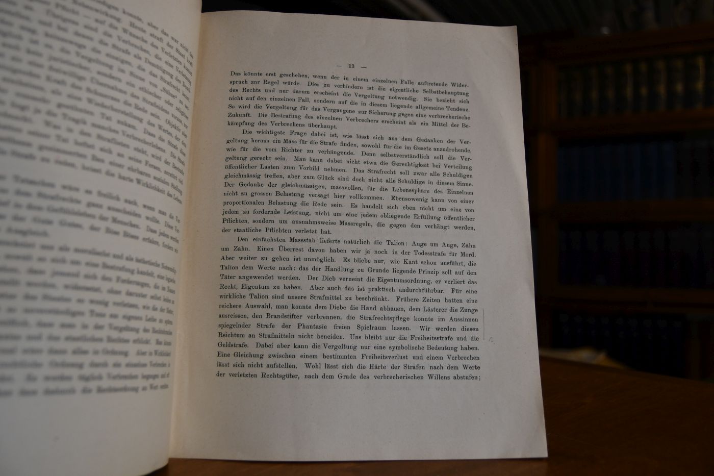 Der Streit um die Strafrechtsreform.