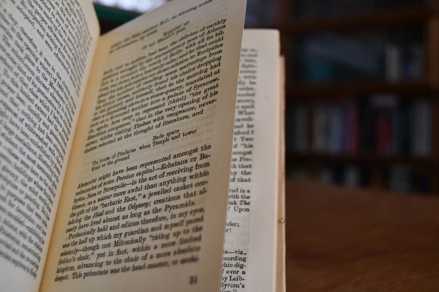 Confessions of an english opium-eater.