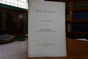 Paul Gerhardt. Gesammelte Aufsätze.