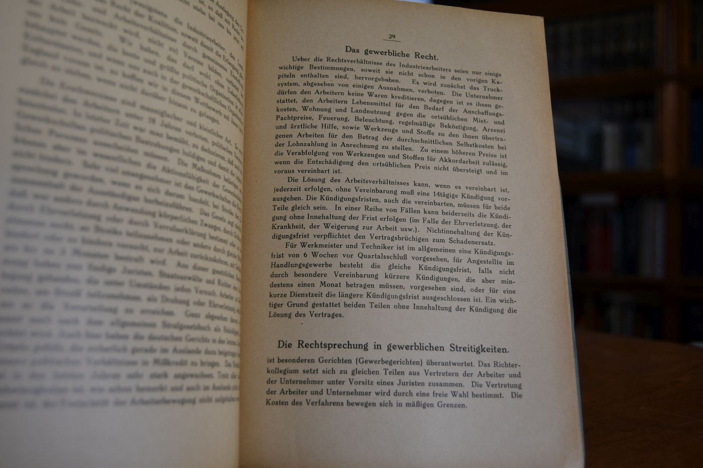 Der Arbeiterschutz in Deutschland.