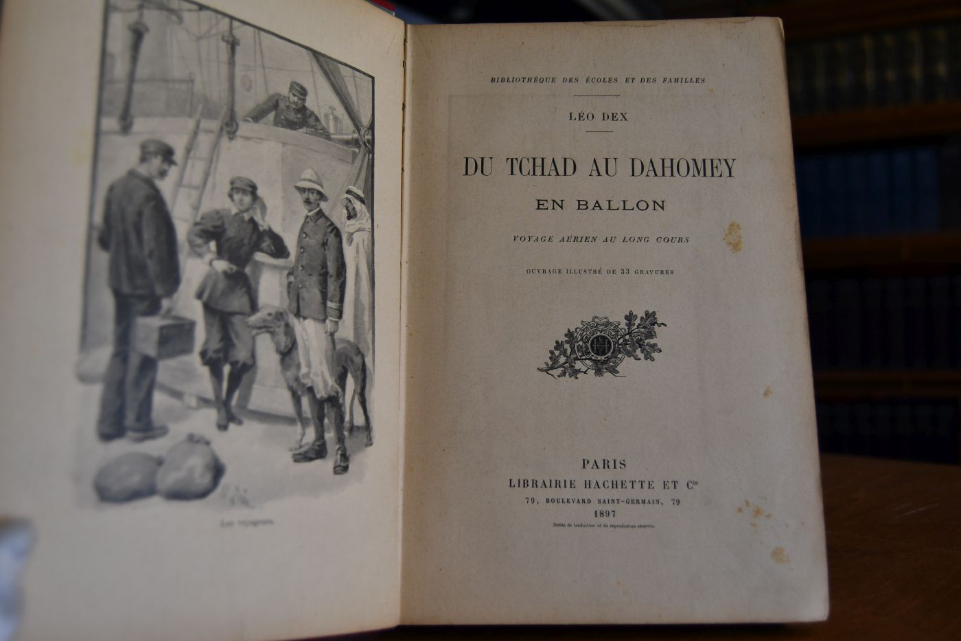 Du Tchad au Dahomey en Ballon.
