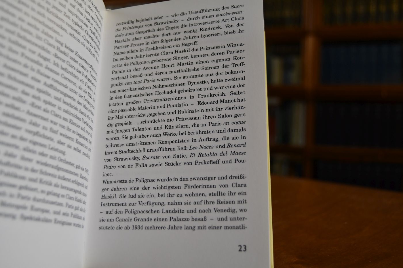 Apropos Clara Haskil.