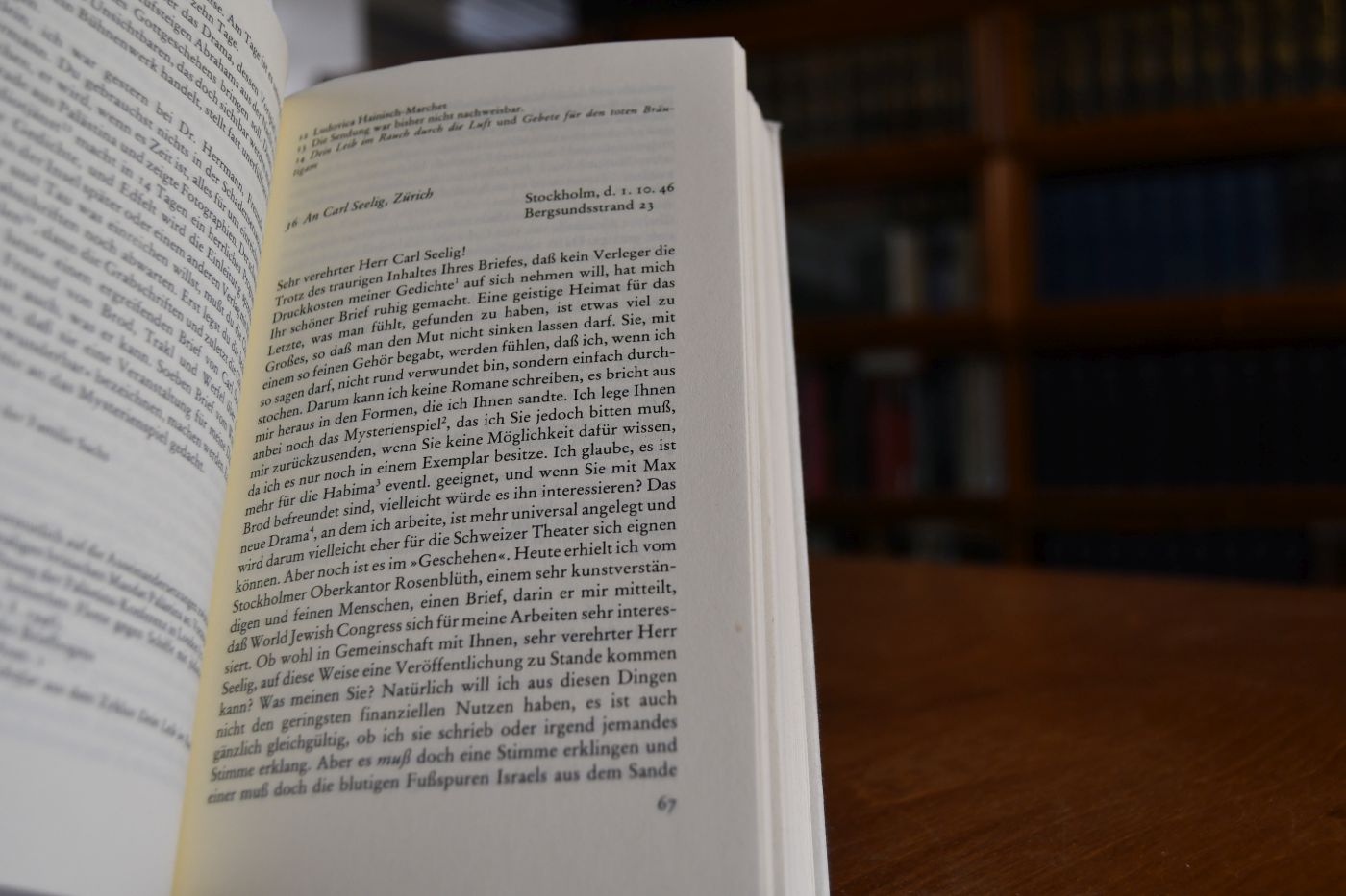Briefe der Nelly Sachs.