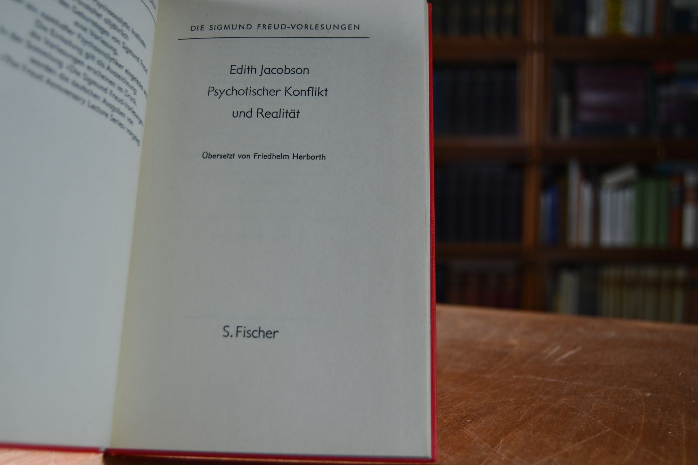 Psychotischer Konflikt und Realität.