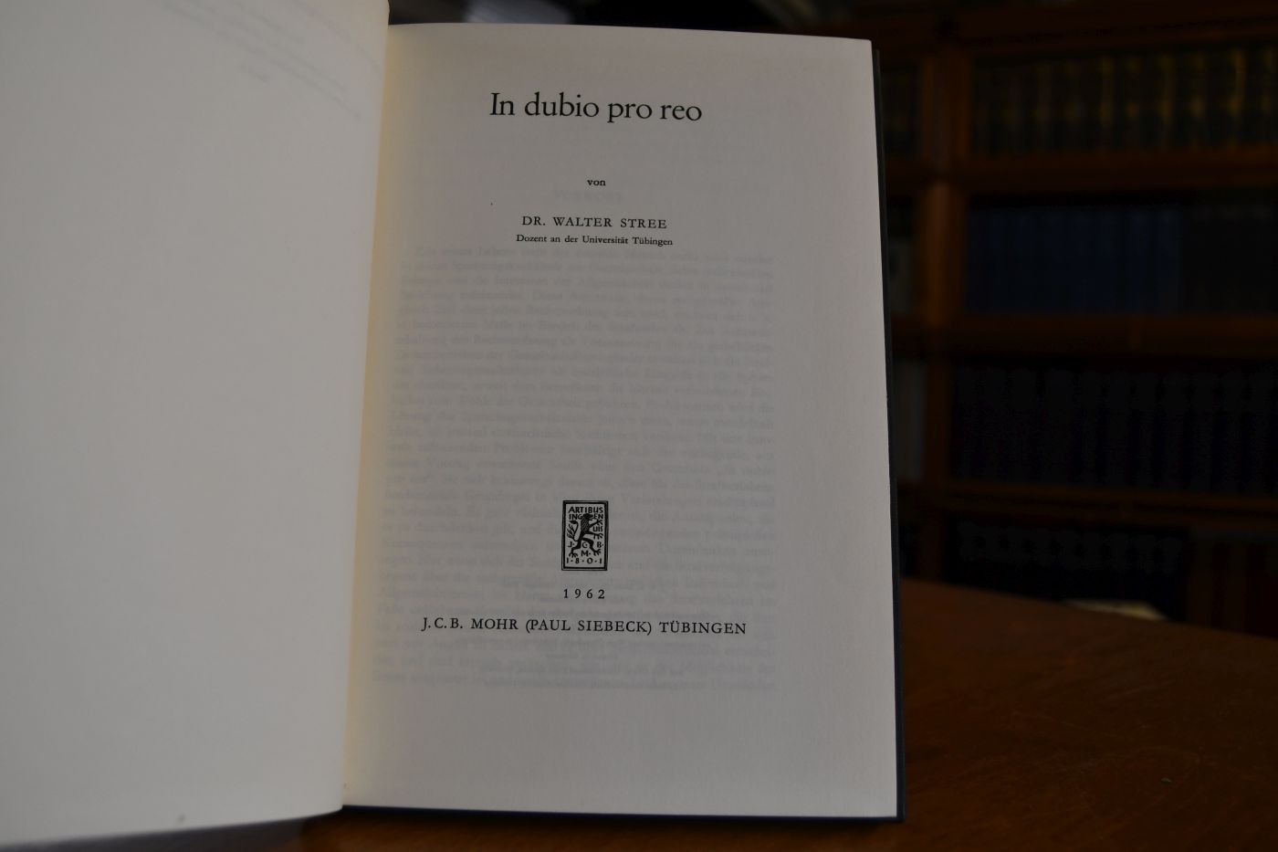 In dubio pro reo.