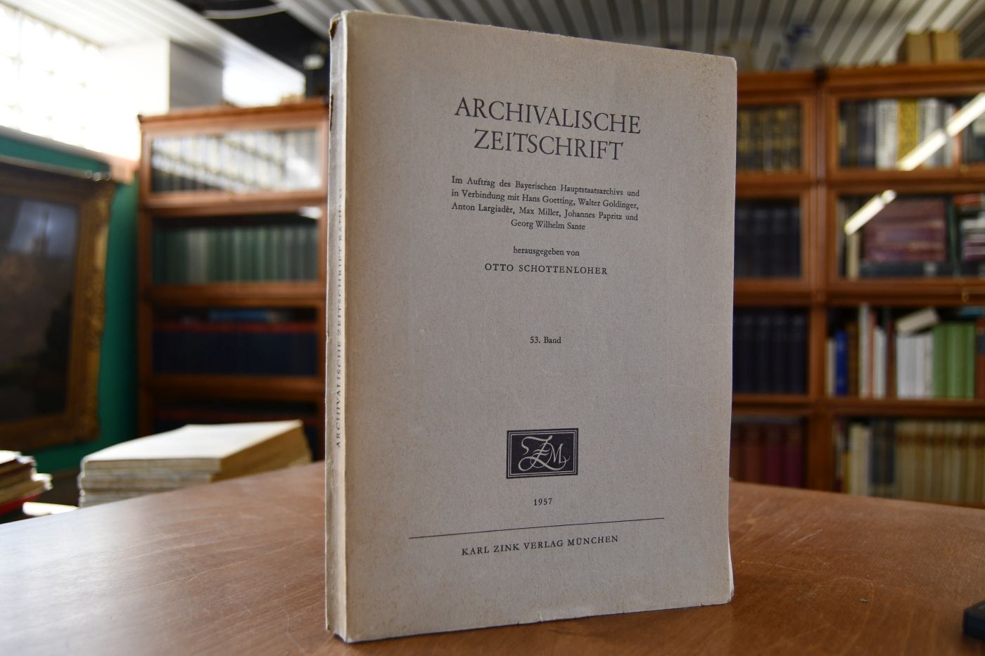 Archivalische Zeitschrift 53. Band.