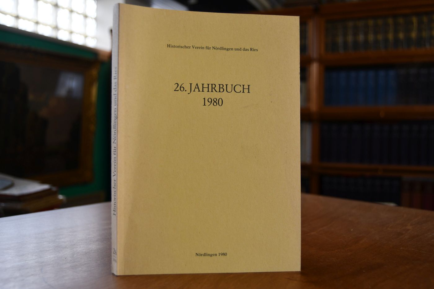 Historischer Verein für Nördlingen und das Ries. 26. Jahrbuch, 1980.