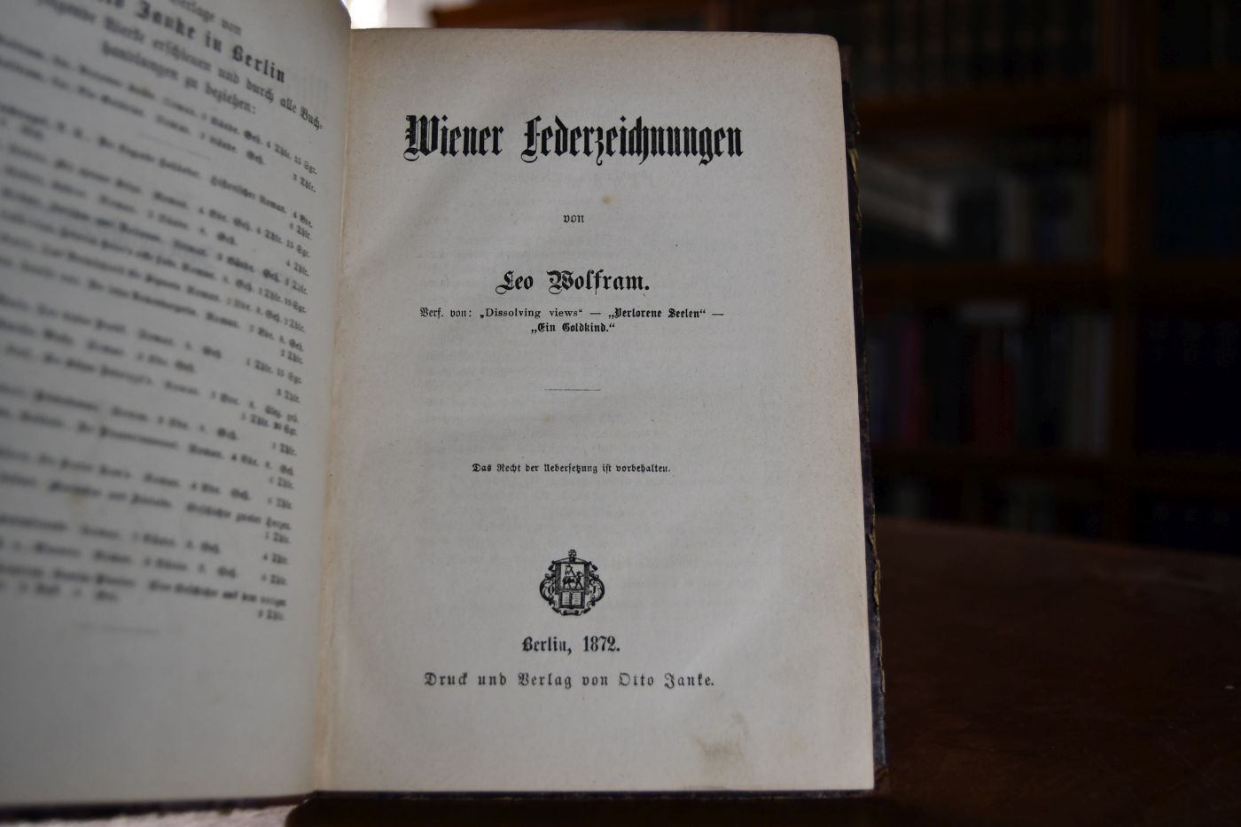 Wiener Federzeichnungen.