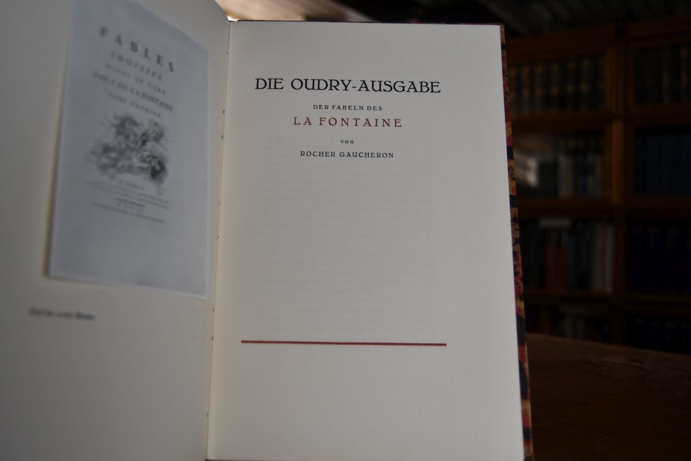 Die Oudry-Ausgabe der Fabeln de La Fontaine.