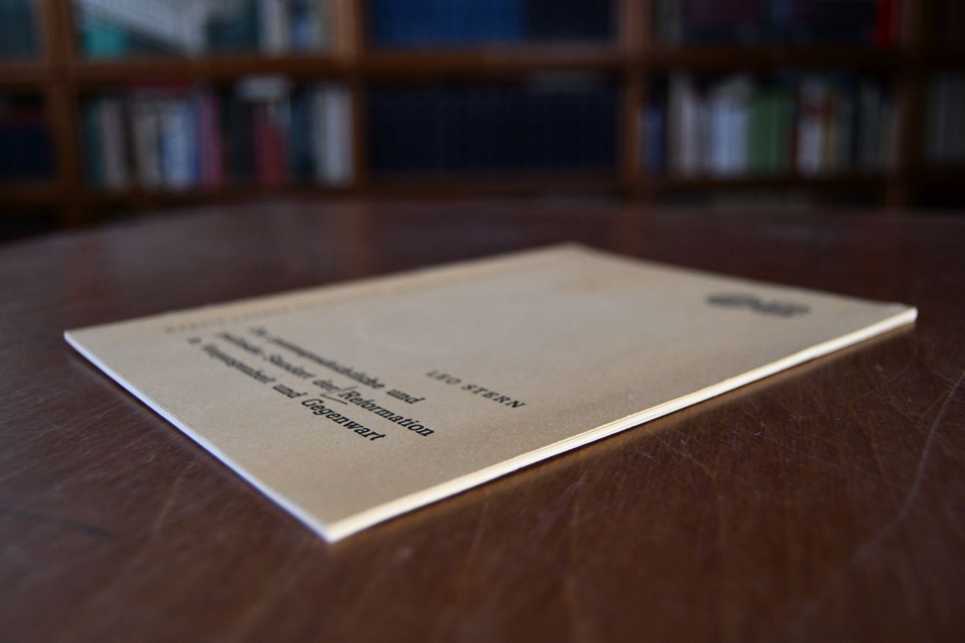 Der geistesgeschichtliche und politische Standort der Reformation in Vergangenheit und Gegenwart.