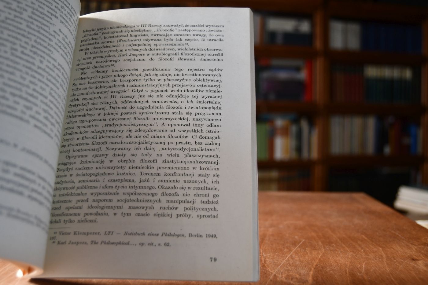 Swiatlo wiedzy zdeprawowanej. Idee niemieckiej socjologii i filozofii (1933-1945).