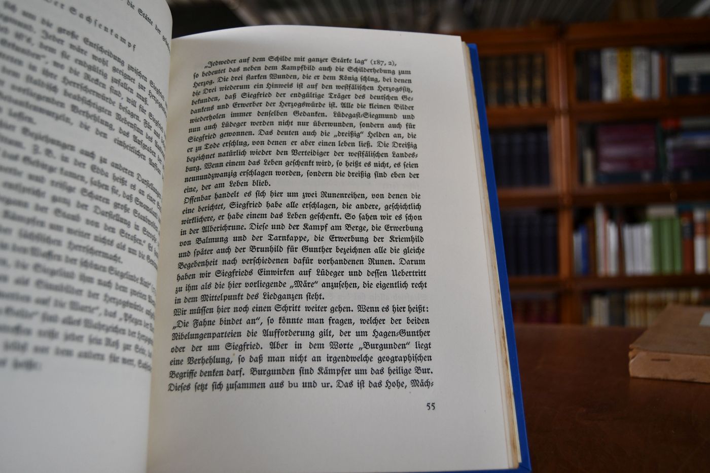 Das Nibelungenlied. Der Runengesang vom deutschen Gedanken. 1. Band (Bd. 2 nicht erschienen).