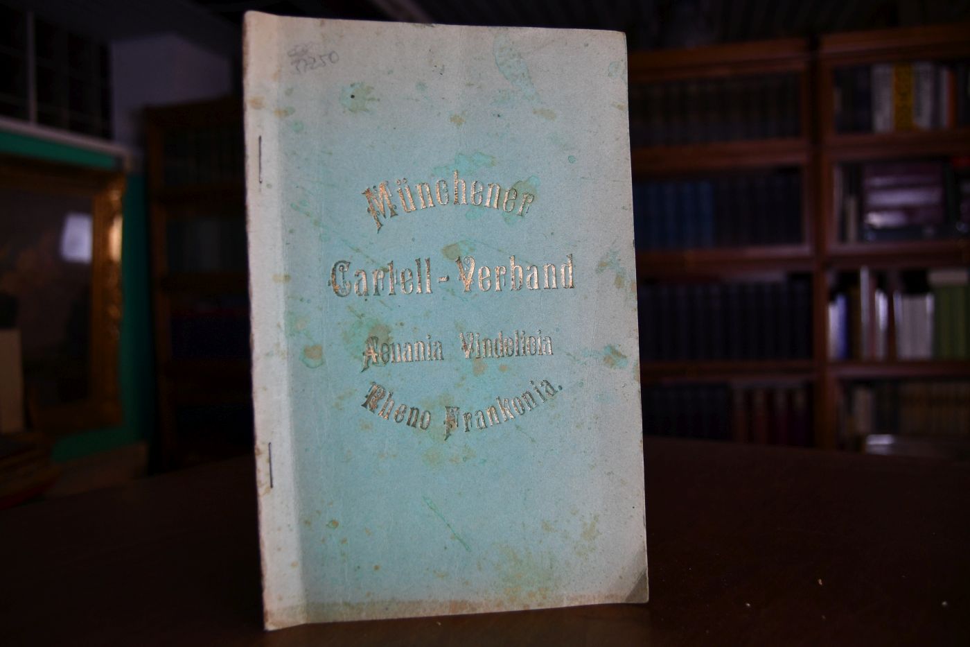 Liederheft des Münchener Cartell-Verbands Aenania Vindelicia Rheno Frankonia.