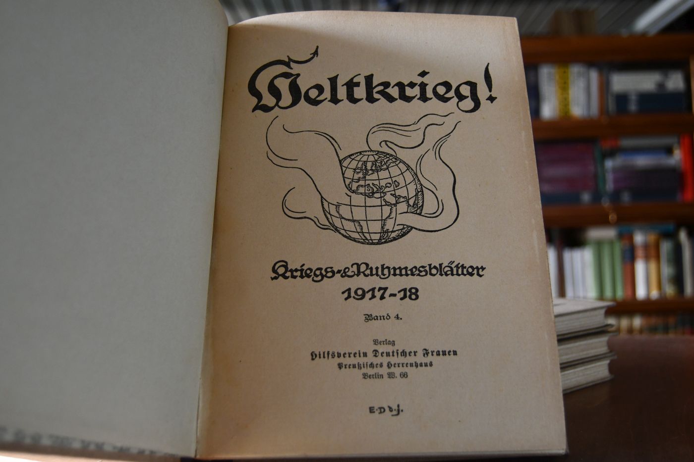 Weltkrieg! Kriegs- & Ruhmesblätter 1914-1918. (Heft 1-224) in 4 Bänden.