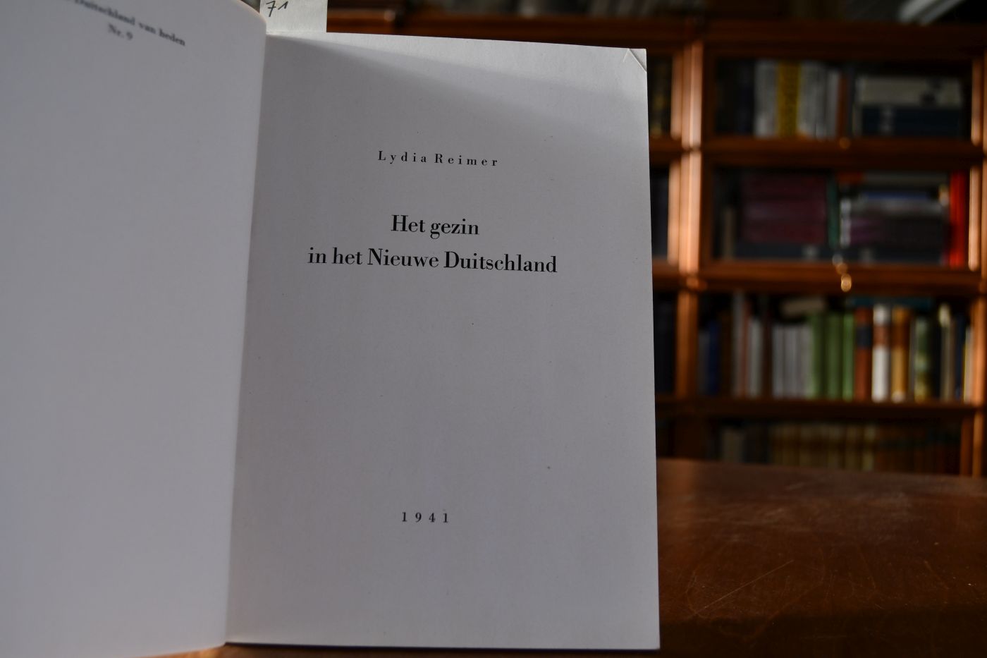 Het gezin in het Nieuwe Duitschland.