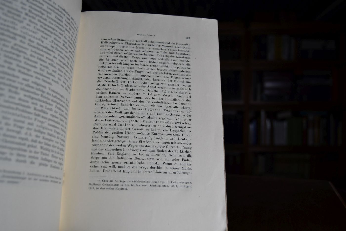 Was ist Orient? Eine Untersuchung auf dem Gebiete der politischen Geographie.