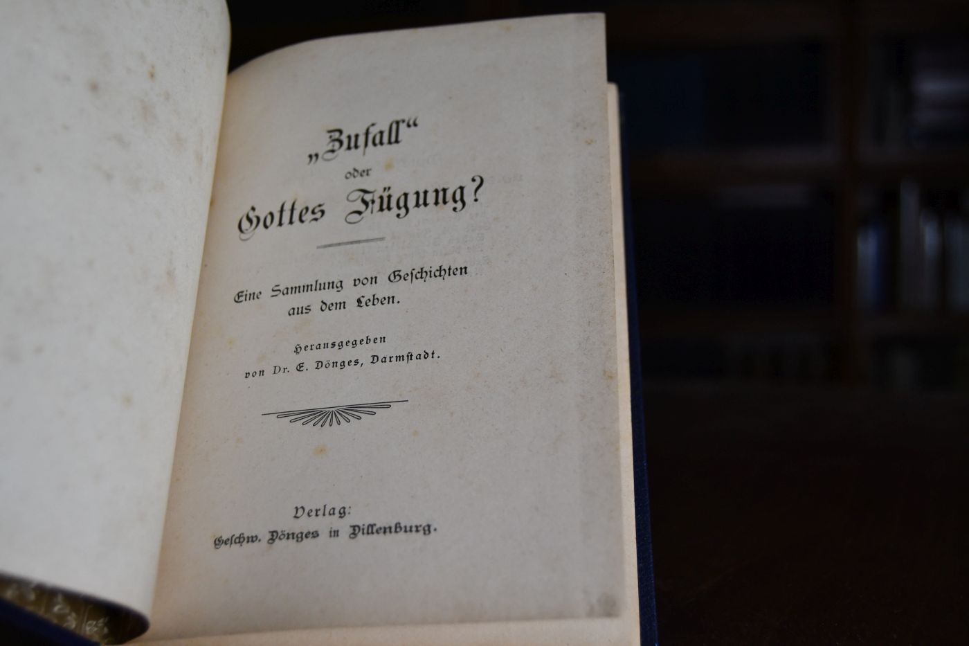 "Zufall" oder Gottes Fügung? Eine Sammlung von Geschichten aus dem Leben.