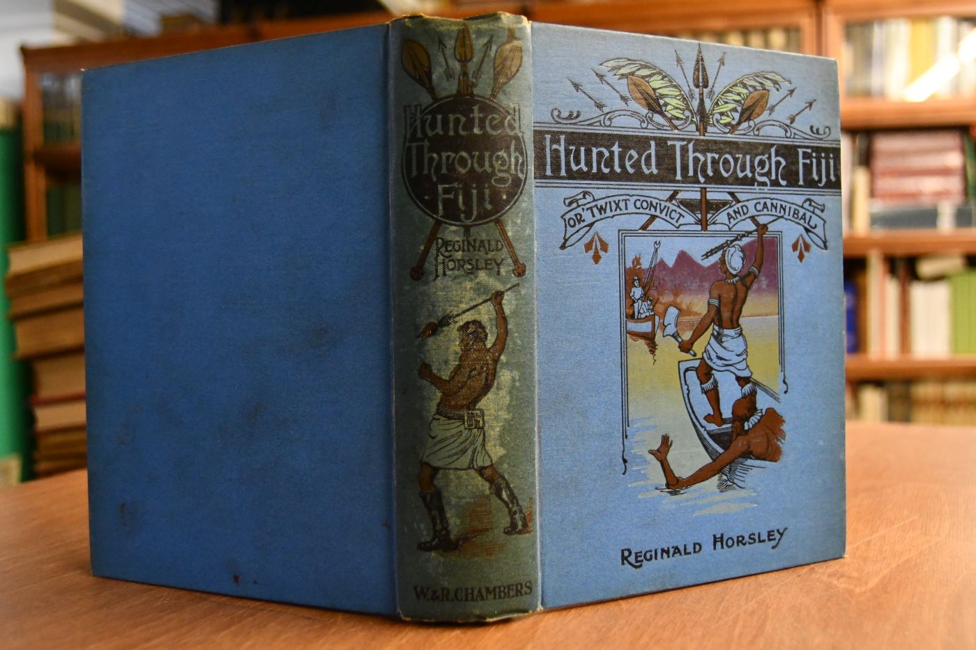Hunted through Fiji, or Twixt Convict and Cannibal.