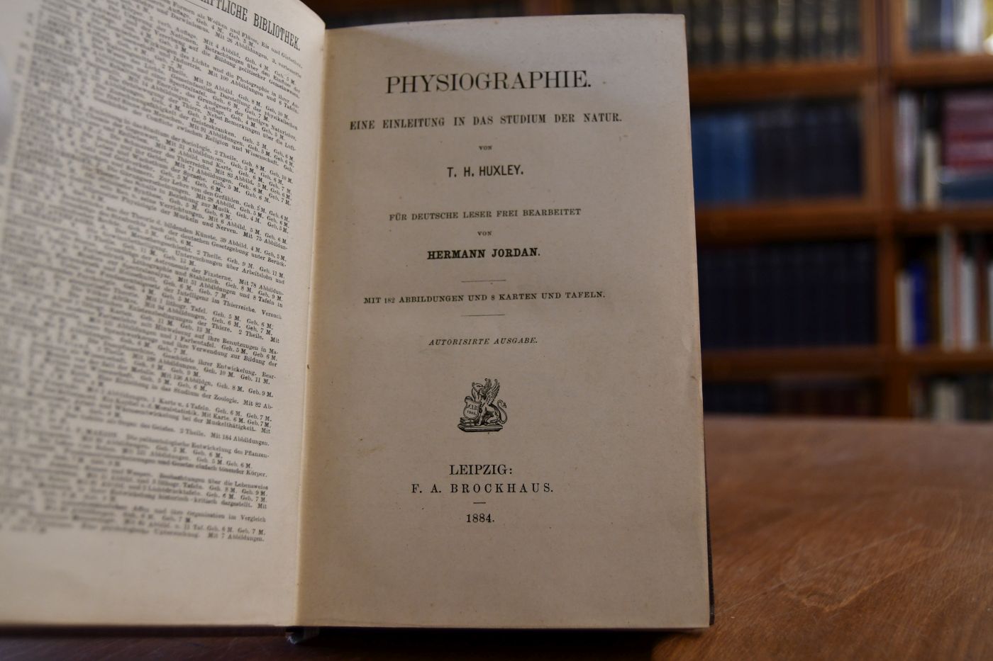 Physiographie. Eine Einleitung in das Studium der Natur.