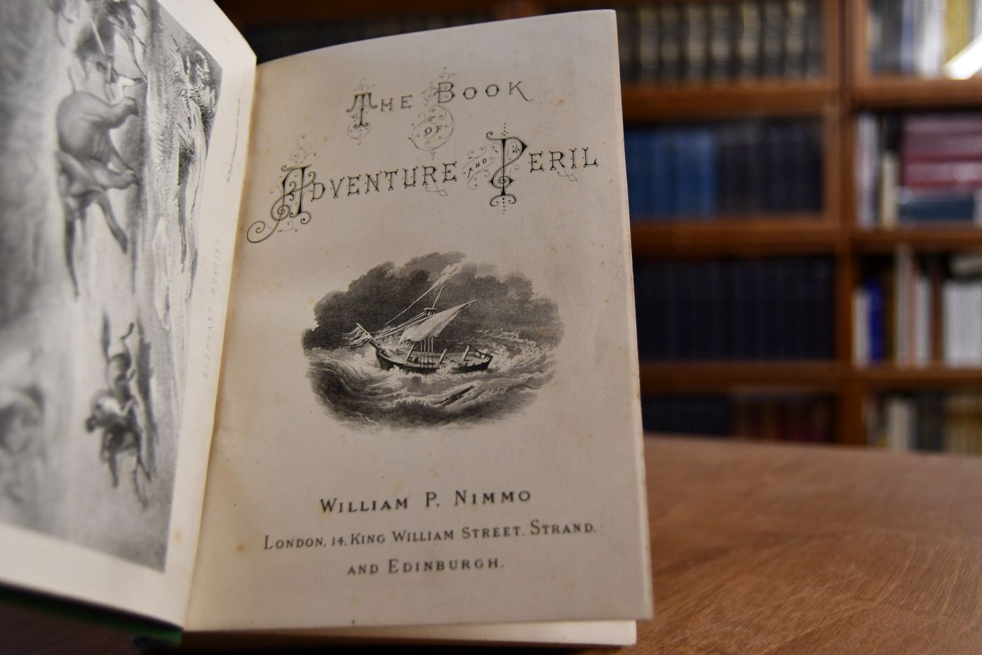 The Book of Adventure and Peril A Record of Heroism and Endurance on Sea and Land.