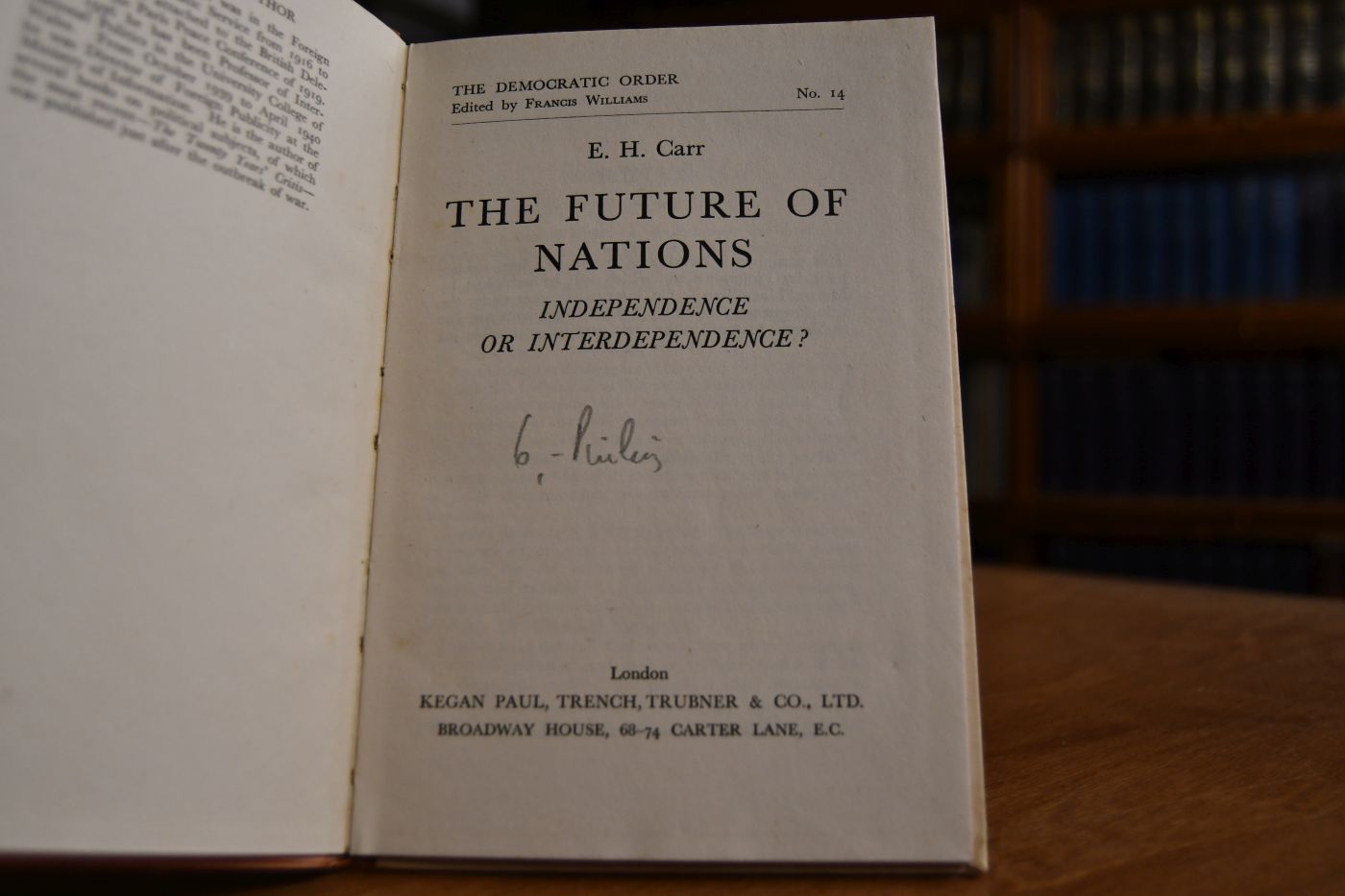 The Future of Nations.