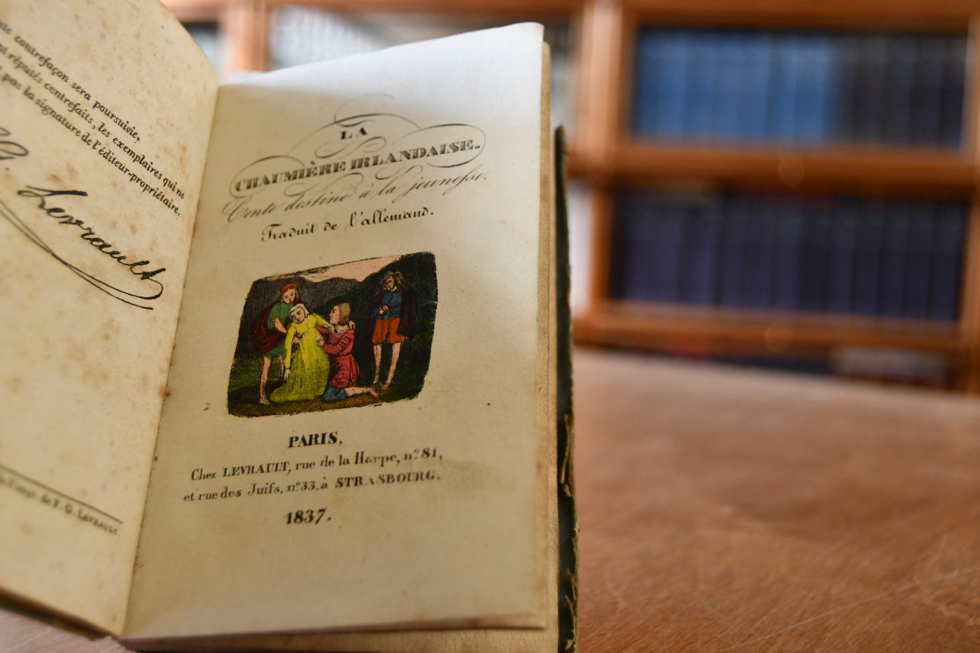 La Chaumiere Irlandaise. Conte destine a la Jeunesse.