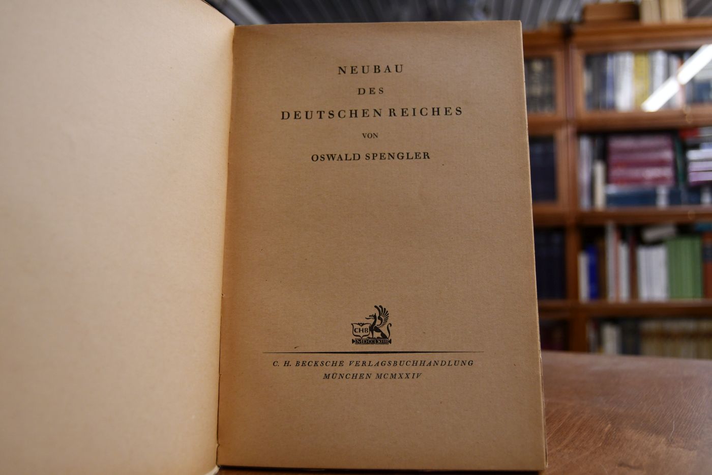 Neubau des deutschen Reiches.