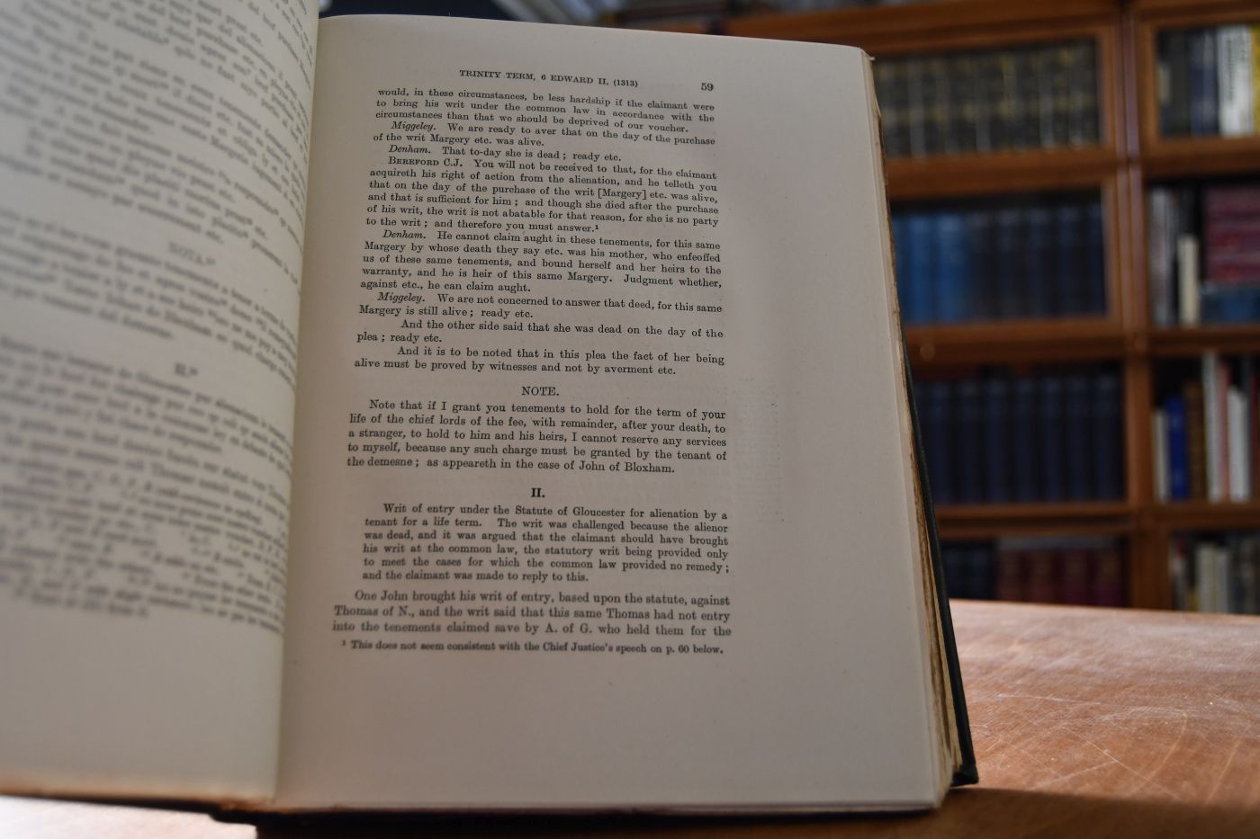 Year Books of Edward II. Vol. XV , 6 and 7, Edward II. A.D. 1313 (apart).