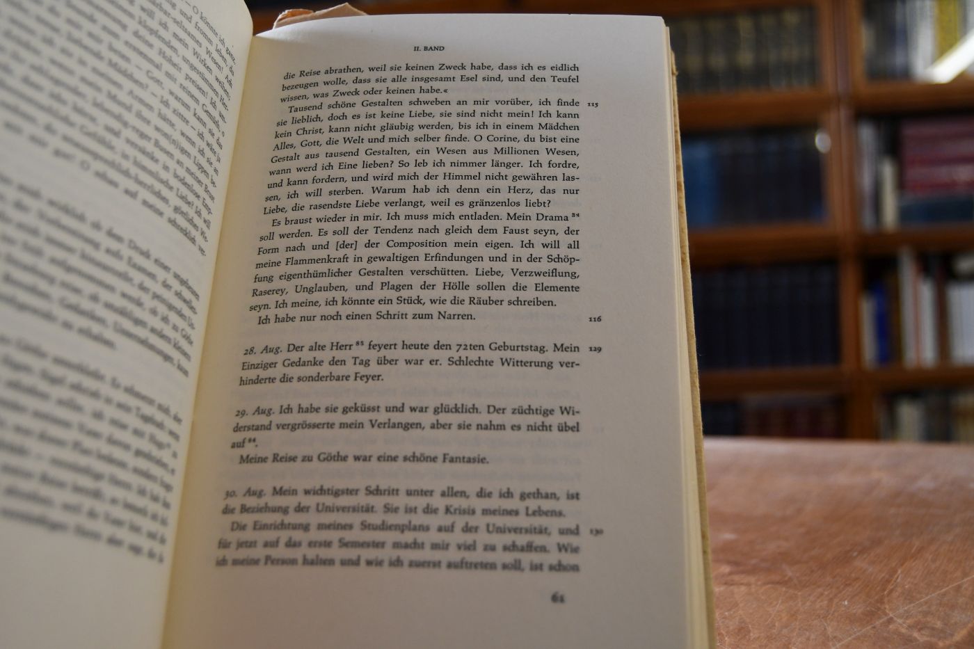 Wilhelm Waiblinger. Die Tagebücher 1821-1826.