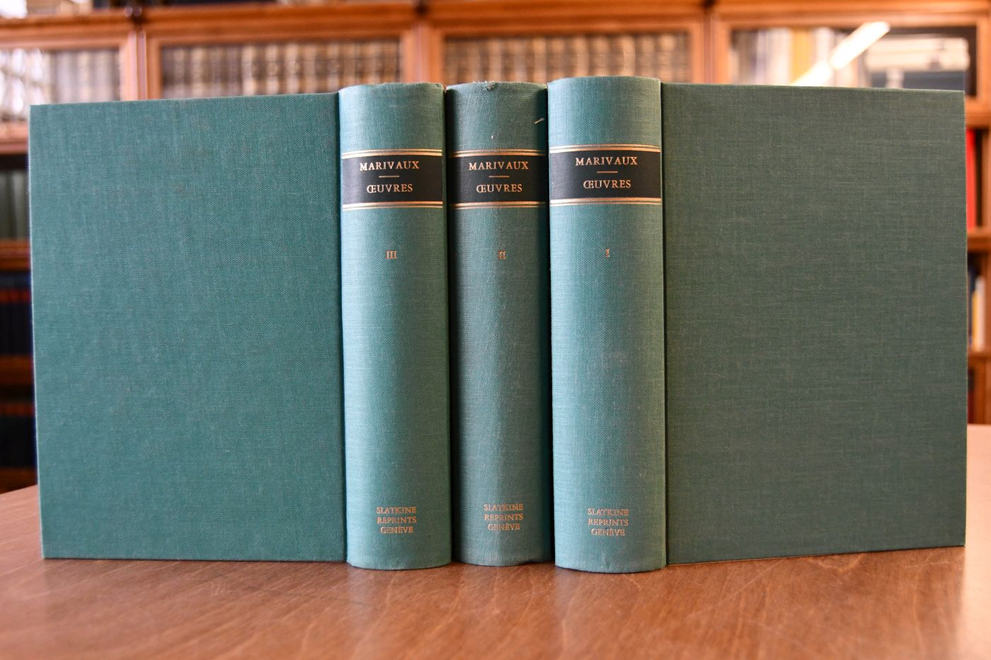 Oeuvres. Vol. I-III (von 12) in 3 Bdn.