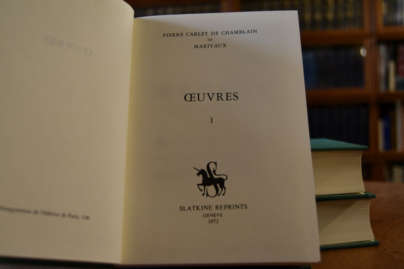 Oeuvres. Vol. I-III (von 12) in 3 Bdn.