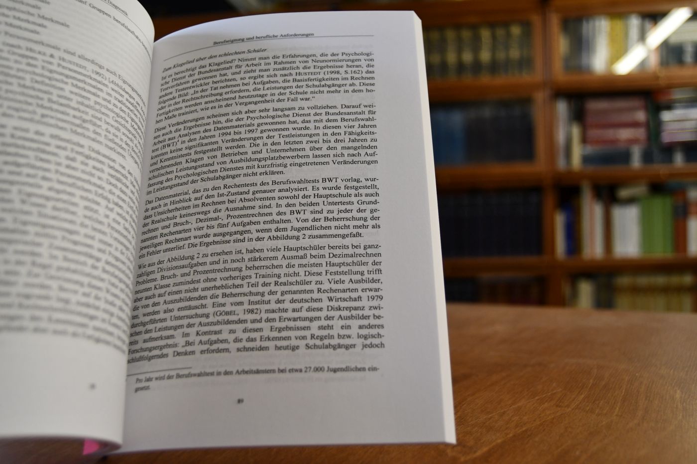 Berufseignung und berufliche Anforderungen. Handlungsfelder der Berufsvorbereitung und Berufsausbildung.