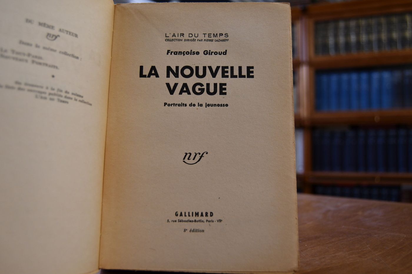 La nouvelle Vague. Portraits de la jeunesse.