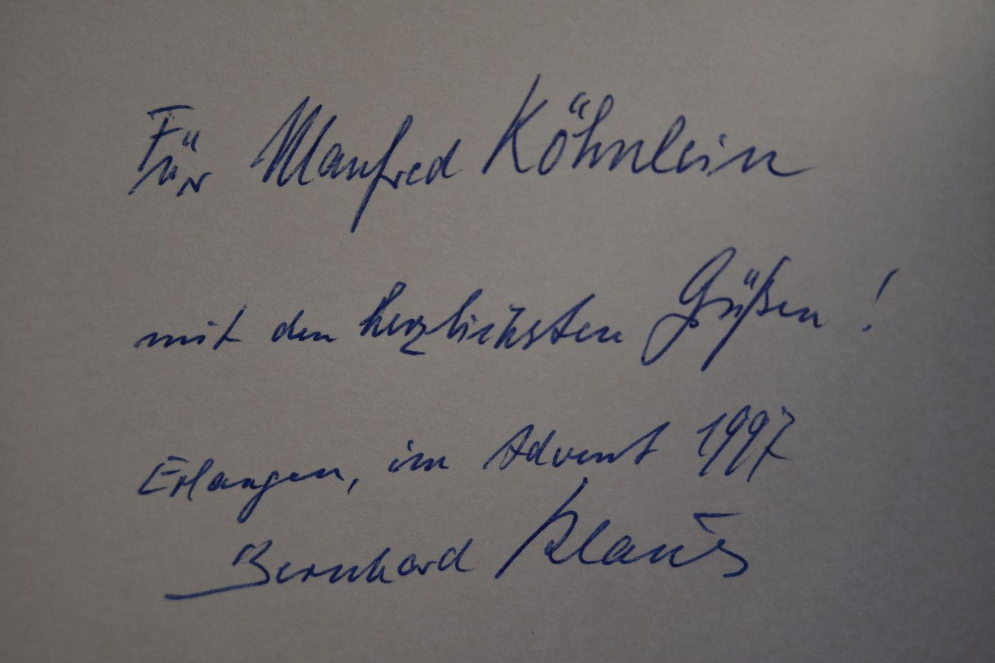 Das Erlanger Institut für Kirchenmusik als Institut der Theologischen Fakultät.