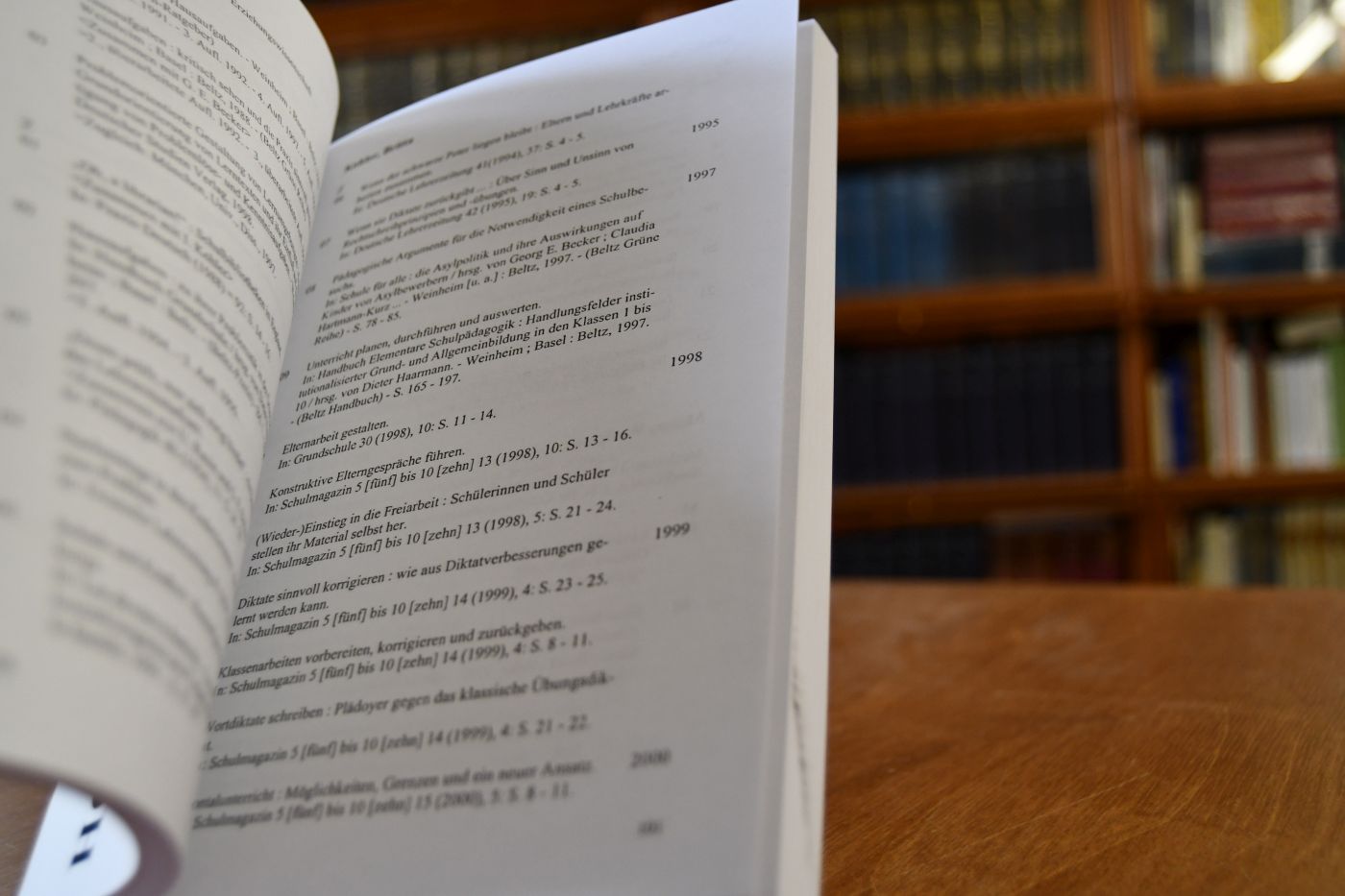 Pädagogische Hochschule Schwäbisch Gmünd. Hochschulbibliographie 1990-1999.