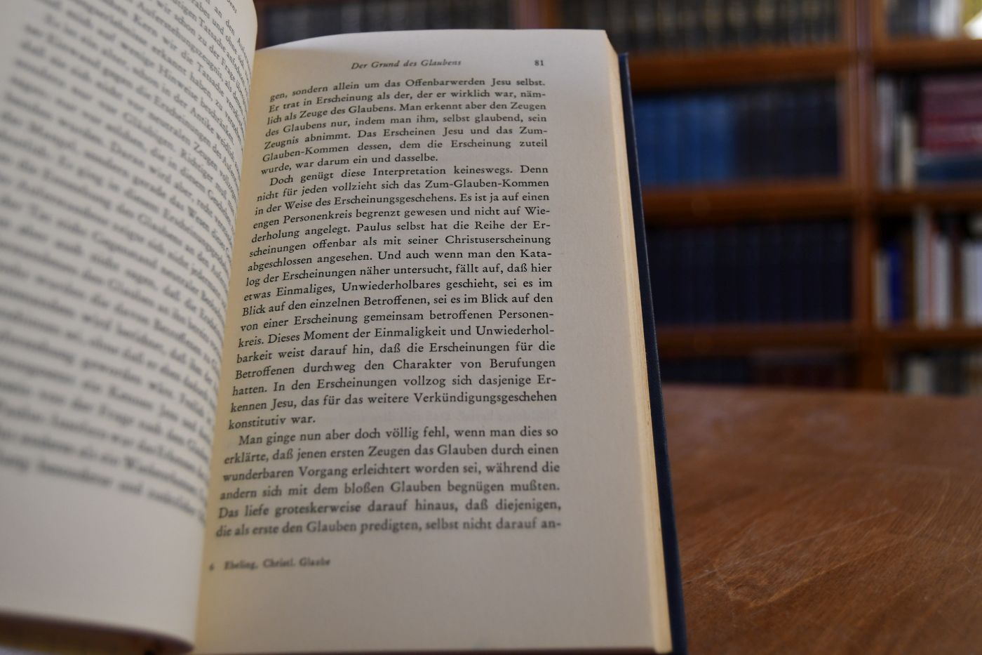 Das Wesen des christlichen Glaubens.