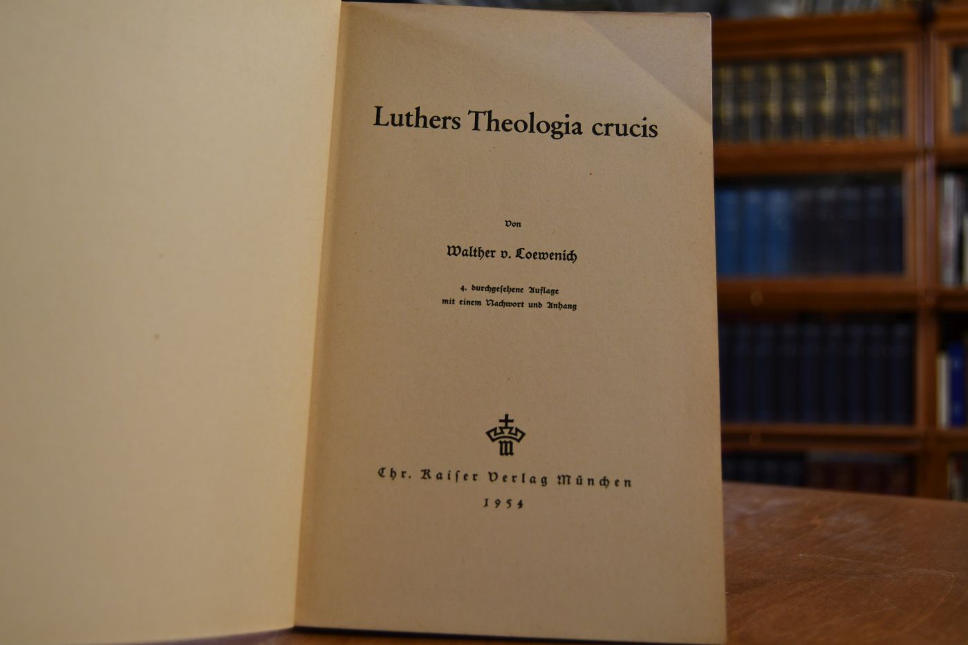 Luthers Theologia crucis.
