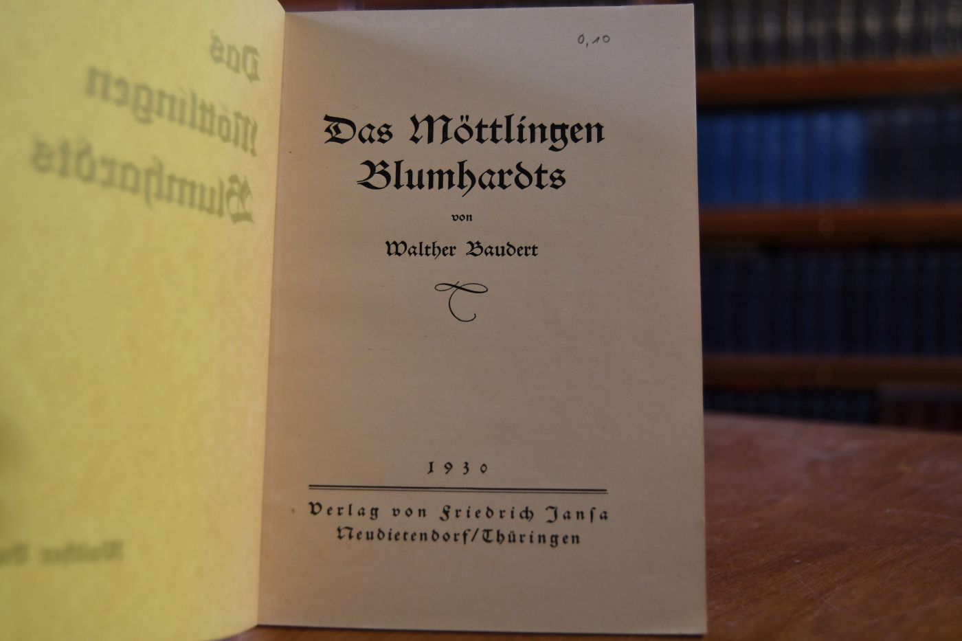 Das Möttlingen Blumhardts.