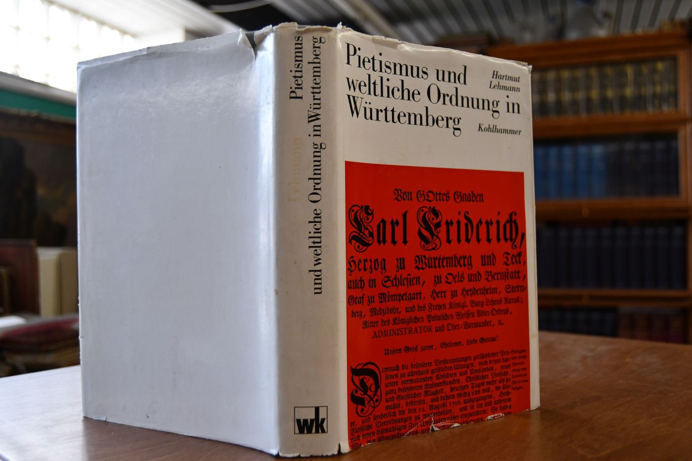 Pietismus und weltliche Ordnung in Württemberg vom 17. bis zum 20. Jahrhundert.